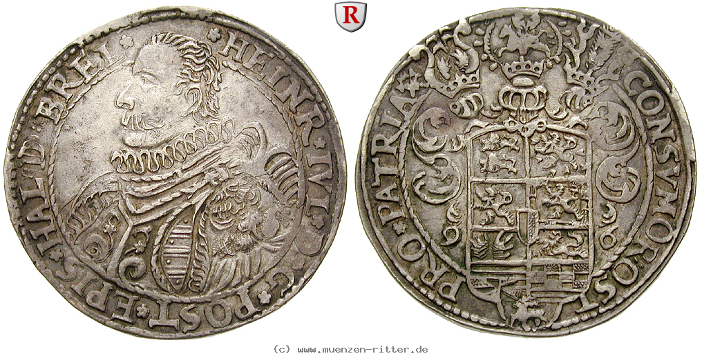 Klicken Sie auf das Bild um es auf Ihrem Rechner zu speichern braunschweig-heinrich-julius-reichstaler/27156.jpg