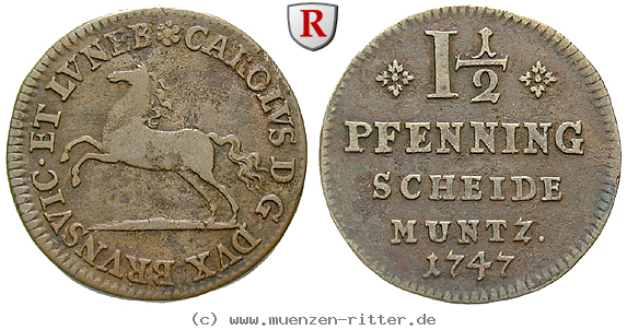 Klicken Sie auf das Bild um es auf Ihrem Rechner zu speichern braunschweig-karl-1-1-2-pfennig/35951.jpg
