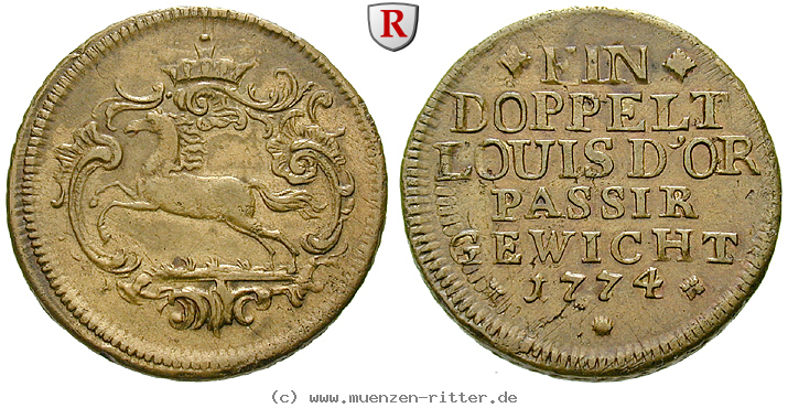 Klicken Sie auf das Bild um es auf Ihrem Rechner zu speichern braunschweig-karl-passiergewicht-fuer-2-louis-d-or/53902.jpg