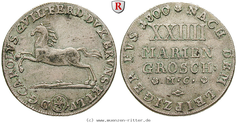 Klicken Sie auf das Bild um es auf Ihrem Rechner zu speichern braunschweig-karl-wilhelm-ferdinand-24-mariengroschen/27549.jpg
