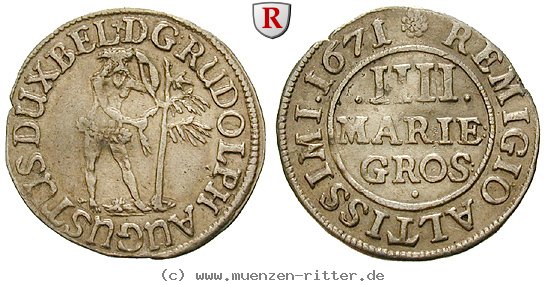 Klicken Sie auf das Bild um es auf Ihrem Rechner zu speichern braunschweig-rudolf-august-4-mariengroschen/29765.jpg