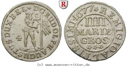 Klicken Sie auf das Bild um es auf Ihrem Rechner zu speichern braunschweig-rudolf-august-4-mariengroschen/31382.jpg