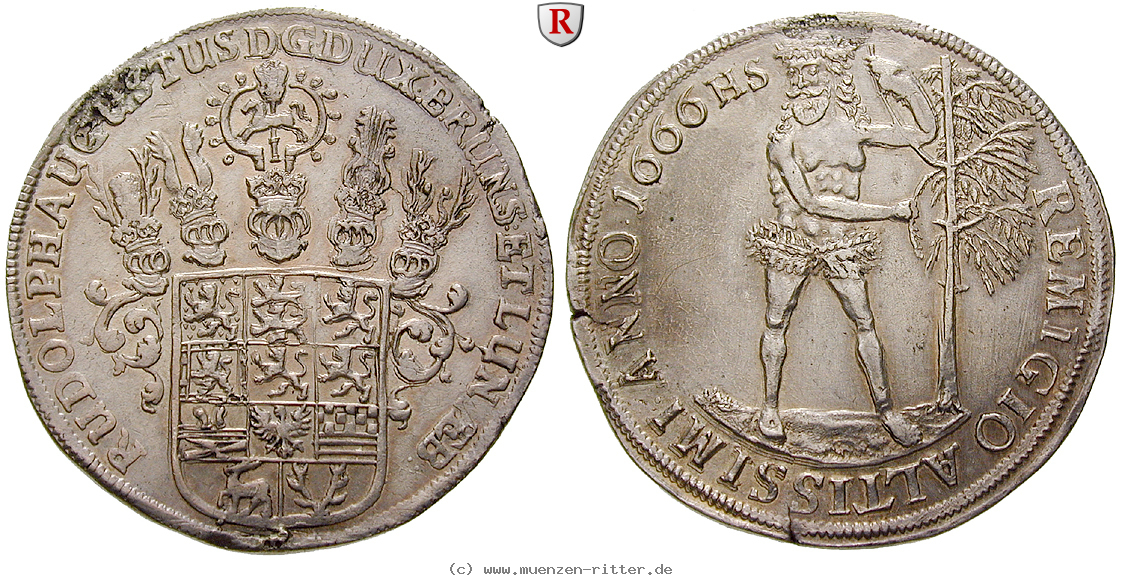 Klicken Sie auf das Bild um es auf Ihrem Rechner zu speichern braunschweig-rudolf-august-taler/29432.jpg