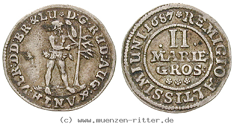 Klicken Sie auf das Bild um es auf Ihrem Rechner zu speichern braunschweig-rudolf-august-und-anton-ulrich-2-mariengroschen/18117.jpg