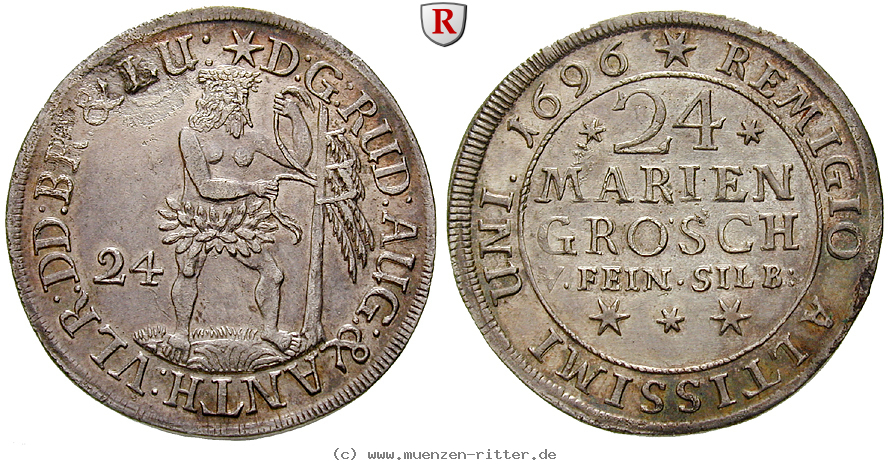 Klicken Sie auf das Bild um es auf Ihrem Rechner zu speichern braunschweig-rudolf-august-und-anton-ulrich-24-mariengroschen/29447.jpg