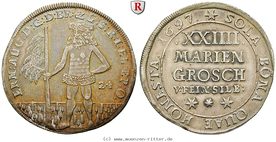 Klicken Sie auf das Bild um es auf Ihrem Rechner zu speichern braunschweig-rudolf-august-und-anton-ulrich-24-mariengroschen/73579.jpg