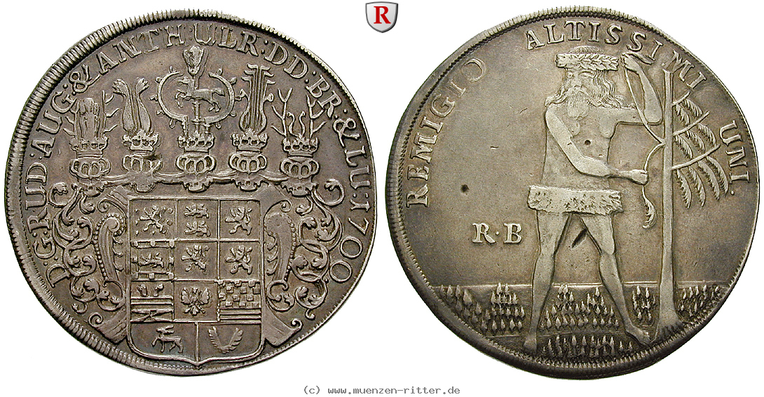 Klicken Sie auf das Bild um es auf Ihrem Rechner zu speichern braunschweig-rudolf-august-und-anton-ulrich-reichstaler/92873.jpg