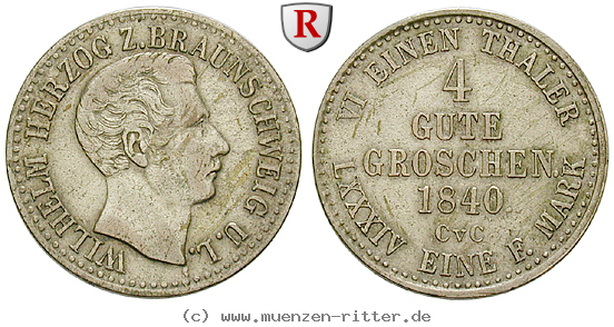 Klicken Sie auf das Bild um es auf Ihrem Rechner zu speichern braunschweig-wilhelm-4-gute-groschen/89187.jpg