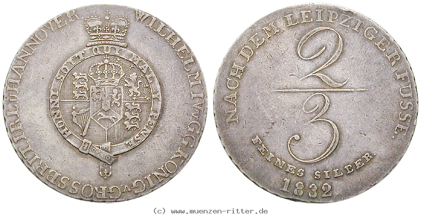 Klicken Sie auf das Bild um es auf Ihrem Rechner zu speichern braunschweig-wilhelm-iv-2-3-taler/23959.jpg