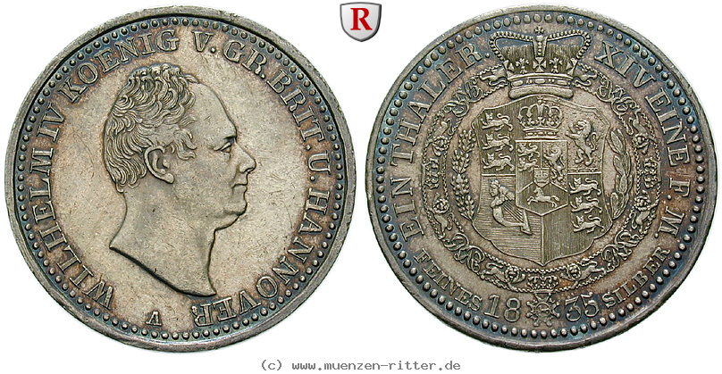 Klicken Sie auf das Bild um es auf Ihrem Rechner zu speichern braunschweig-wilhelm-iv-taler/90600.jpg