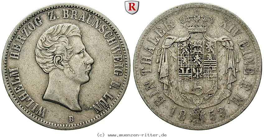 Klicken Sie auf das Bild um es auf Ihrem Rechner zu speichern braunschweig-wilhelm-taler/66151.jpg