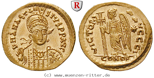 Klicken Sie auf das Bild um es auf Ihrem Rechner zu speichern byzanz-anastasius-i-solidus/26199.jpg
