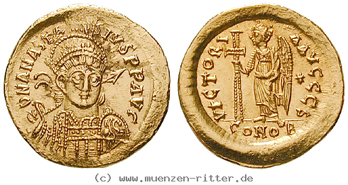 Klicken Sie auf das Bild um es auf Ihrem Rechner zu speichern byzanz-anastasius-i-solidus/50530.jpg