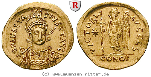 Klicken Sie auf das Bild um es auf Ihrem Rechner zu speichern byzanz-anastasius-i-solidus/78424.jpg