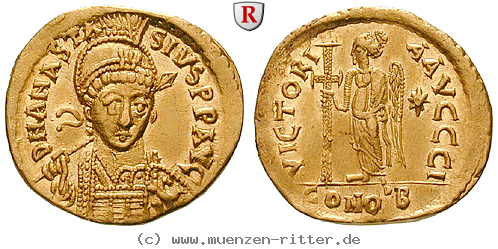 Klicken Sie auf das Bild um es auf Ihrem Rechner zu speichern byzanz-anastasius-i-solidus/90134.jpg