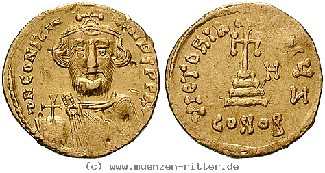 Klicken Sie auf das Bild um es auf Ihrem Rechner zu speichern byzanz-constans-ii-solidus/ebyz252.jpg