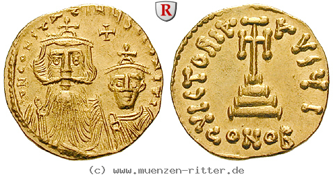 byzanz-constans-ii-und-constantinus-iv-solidus/40560.jpg