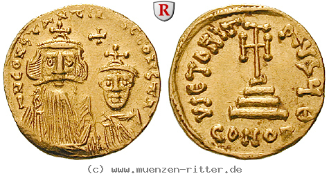 Klicken Sie auf das Bild um es auf Ihrem Rechner zu speichern byzanz-constans-ii-und-constantinus-iv-solidus/46874.jpg