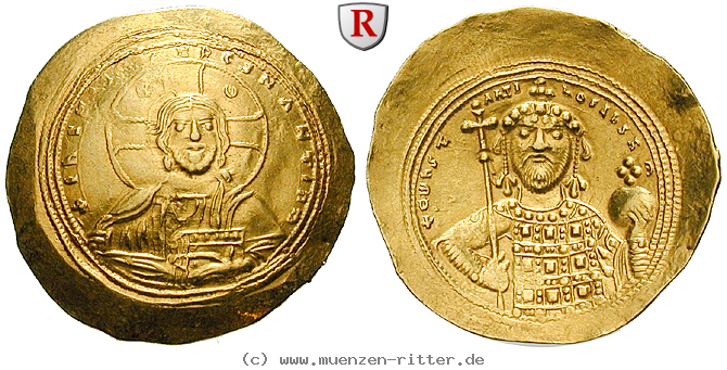 Klicken Sie auf das Bild um es auf Ihrem Rechner zu speichern byzanz-constantinus-ix-histamenon-nomisma/72777.jpg