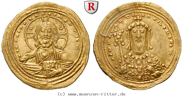 byzanz-constantinus-viii-histamenon-nomisma/79665.jpg