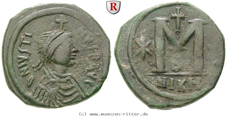 Klicken Sie auf das Bild um es auf Ihrem Rechner zu speichern byzanz-justin-i-follis/38295.jpg