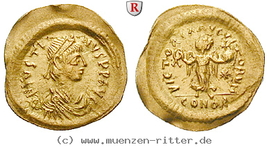 Klicken Sie auf das Bild um es auf Ihrem Rechner zu speichern byzanz-justin-i-tremissis/47065.jpg