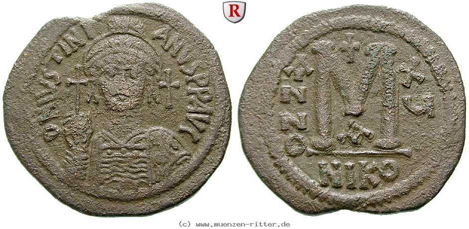 Klicken Sie auf das Bild um es auf Ihrem Rechner zu speichern byzanz-justinian-i-follis/40807.jpg