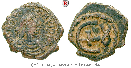 Klicken Sie auf das Bild um es auf Ihrem Rechner zu speichern byzanz-justinian-i-pentanummium-5-nummi/56148.jpg