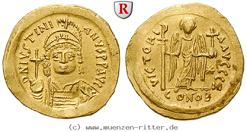 byzanz-justinian-i-solidus/29840.jpg