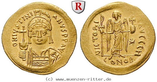 byzanz-justinian-i-solidus/31312.jpg
