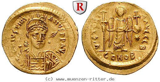 byzanz-justinian-i-solidus/37828.jpg