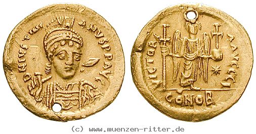 Klicken Sie auf das Bild um es auf Ihrem Rechner zu speichern byzanz-justinian-i-solidus/45053.jpg