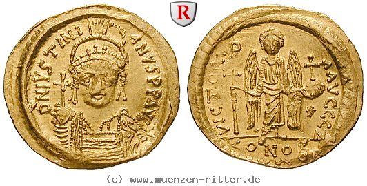 Klicken Sie auf das Bild um es auf Ihrem Rechner zu speichern byzanz-justinian-i-solidus/79506.jpg