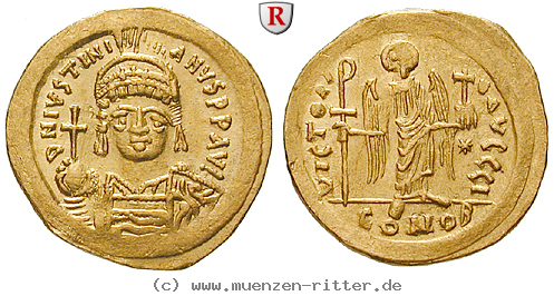 byzanz-justinian-i-solidus/82275.jpg
