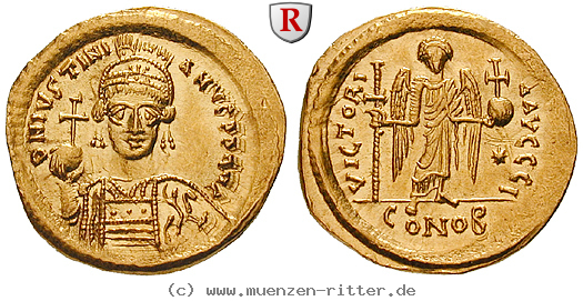 byzanz-justinian-i-solidus/88389.jpg