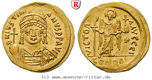 byzanz-justinian-i-solidus/92015.jpg