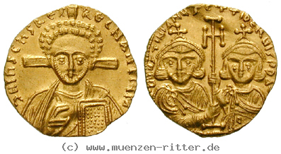 Klicken Sie auf das Bild um es auf Ihrem Rechner zu speichern byzanz-justinian-ii--2-reg-zeit-tremissis/44378.jpg