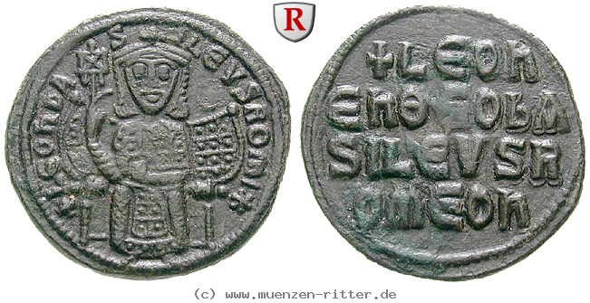 Klicken Sie auf das Bild um es auf Ihrem Rechner zu speichern byzanz-leo-vi--der-weise-follis/90317.jpg