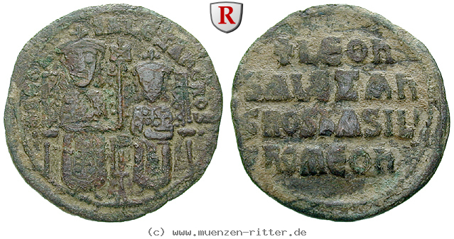 byzanz-leo-vi-und-alexander-follis/40824.jpg