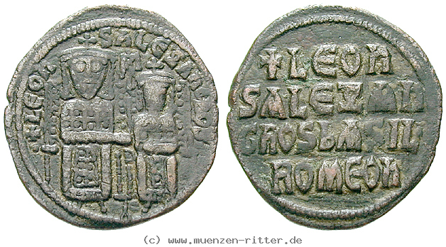 byzanz-leo-vi-und-alexander-follis/40825.jpg