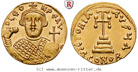 Klicken Sie auf das Bild um es auf Ihrem Rechner zu speichern byzanz-leontius-solidus/81570.jpg