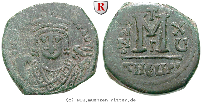 Klicken Sie auf das Bild um es auf Ihrem Rechner zu speichern byzanz-mauricius-tiberius-follis/27537.jpg
