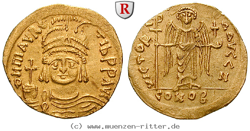 Klicken Sie auf das Bild um es auf Ihrem Rechner zu speichern byzanz-mauricius-tiberius-solidus/95275.jpg