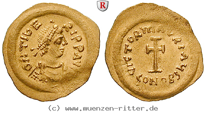 byzanz-mauricius-tiberius-tremissis/84658.jpg