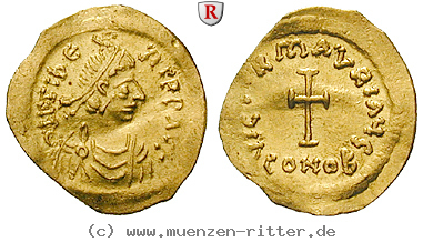 byzanz-mauricius-tiberius-tremissis/87670.jpg