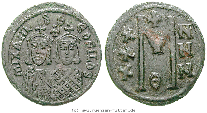 byzanz-michael-ii-und-theophilus-follis/46061.jpg