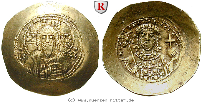 Klicken Sie auf das Bild um es auf Ihrem Rechner zu speichern byzanz-michael-vii-ducas-histamenon-nomisma/101158.jpg