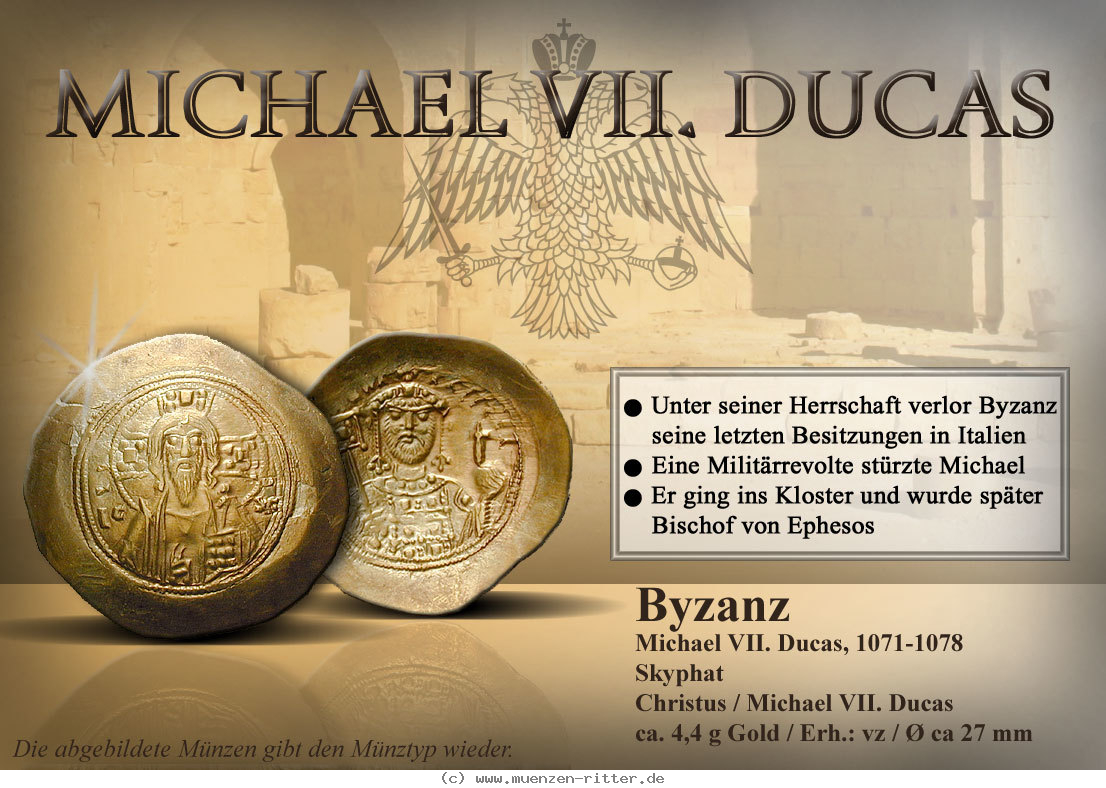 Klicken Sie auf das Bild um es auf Ihrem Rechner zu speichern byzanz-michael-vii-ducas-skyphat/19774~angebot.jpg