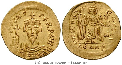Klicken Sie auf das Bild um es auf Ihrem Rechner zu speichern byzanz-phocas-solidus/ebyz401.jpg