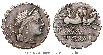 Klicken Sie auf das Bild um es auf Ihrem Rechner zu speichern c-naevius-balbus-denar-serratus/12882.jpg